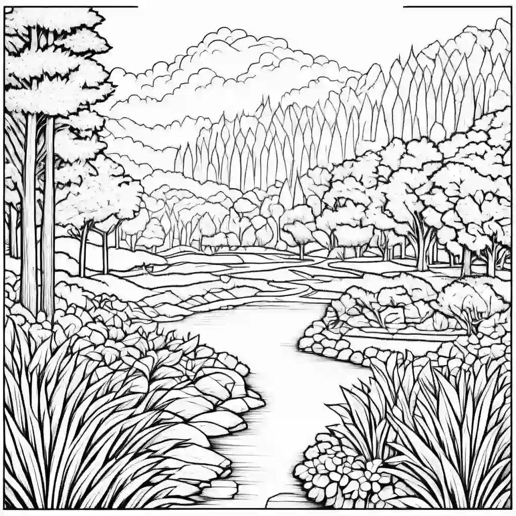 Training Grounds coloring pages